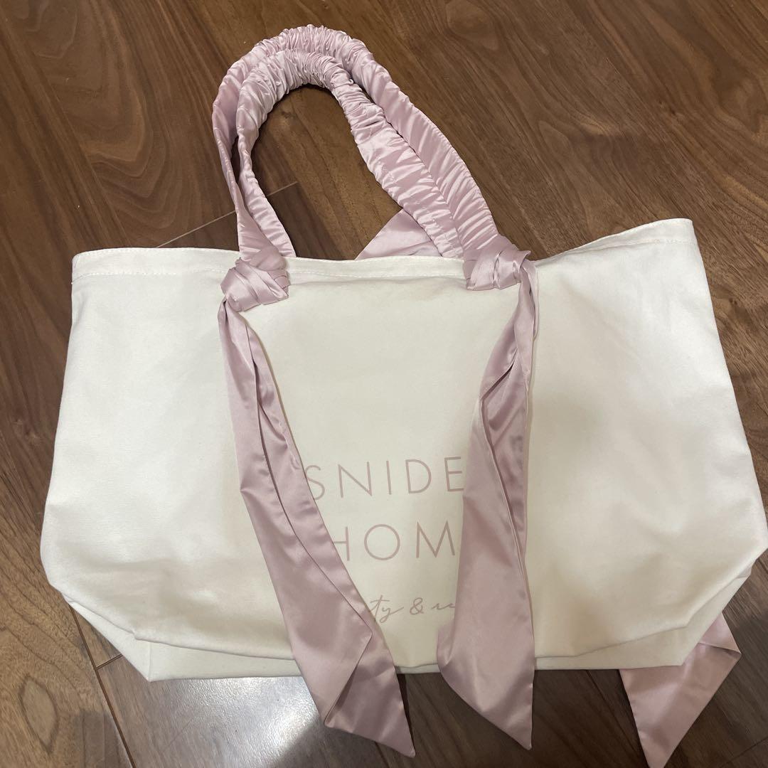 限定カラーあり】オーガニックキャンバストート -BIG-（RIBBON