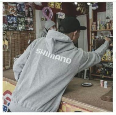 SHIMANO Pullover Hoodie – Gray MサイズM SHIMANO
