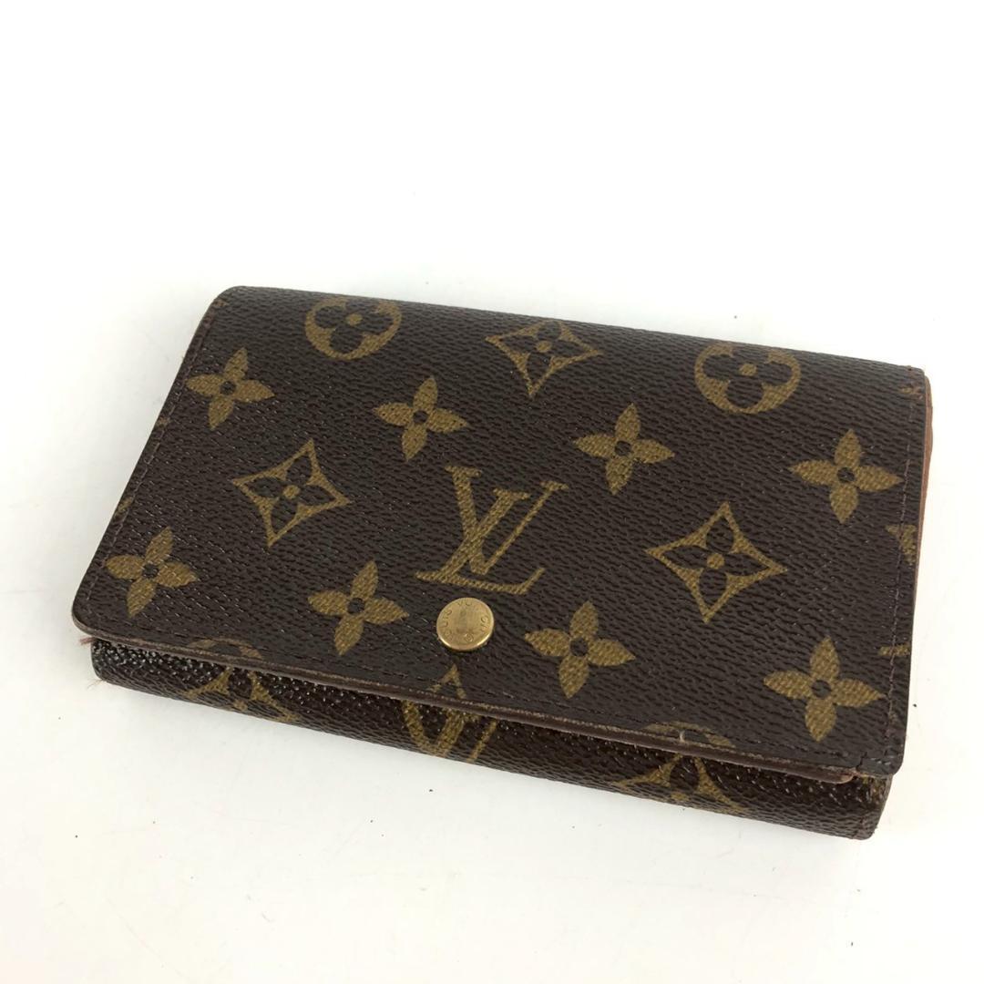LOUIS VUITTON ルイヴィトン ポルトモネ トレゾール モノグラム