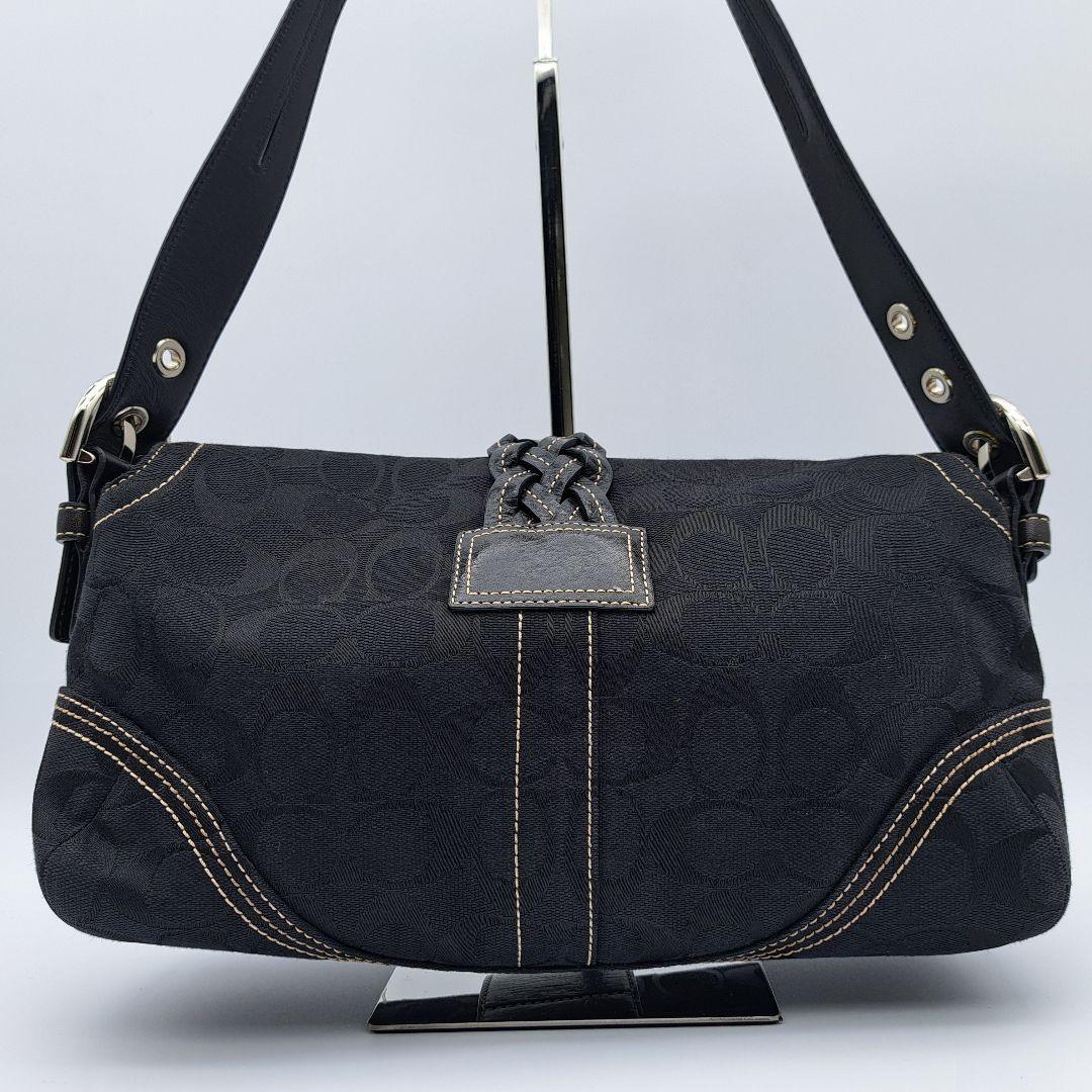 訳あり品　希少色　COACH SOHO ソーホー　三日月　ショルダーバッグ 訳あり品 希少色 COACH SOHO ソーホー 三日月 ショルダーバッグ