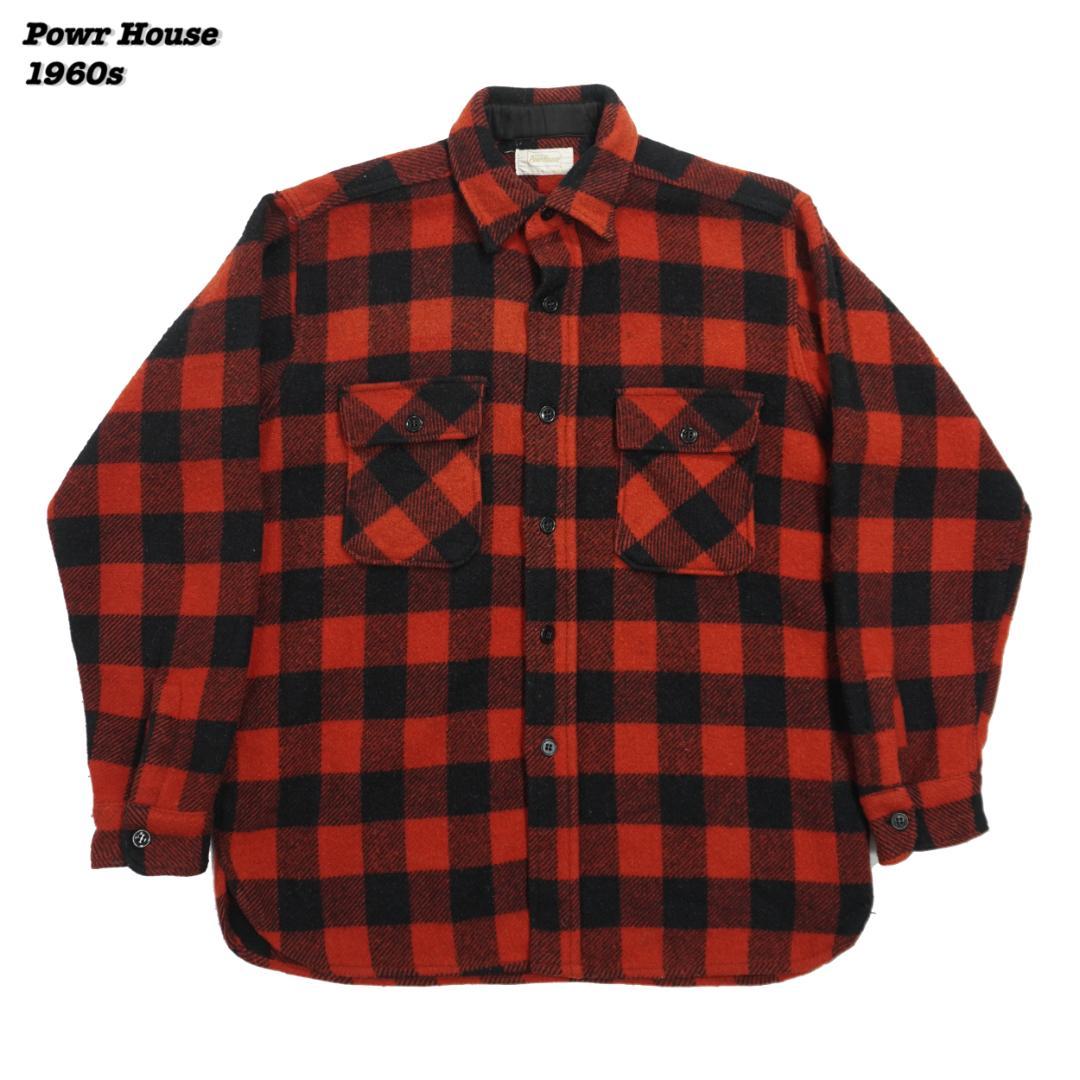 Powr House WOOL SHIRTS 1960s SH24148