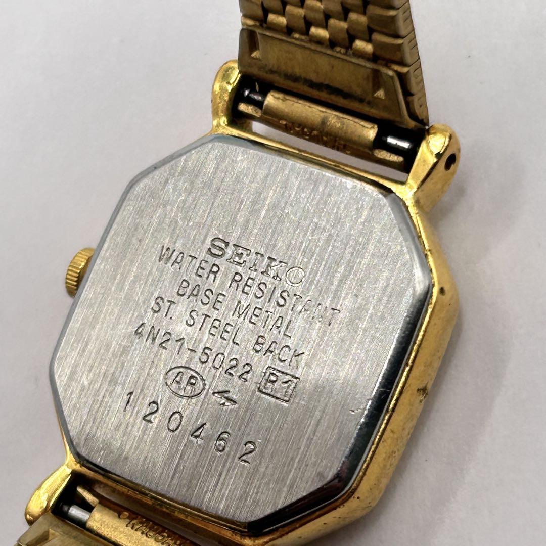 希少　SEIKO セイコー　ゴールド　ヴィンテージ　レディース腕時計