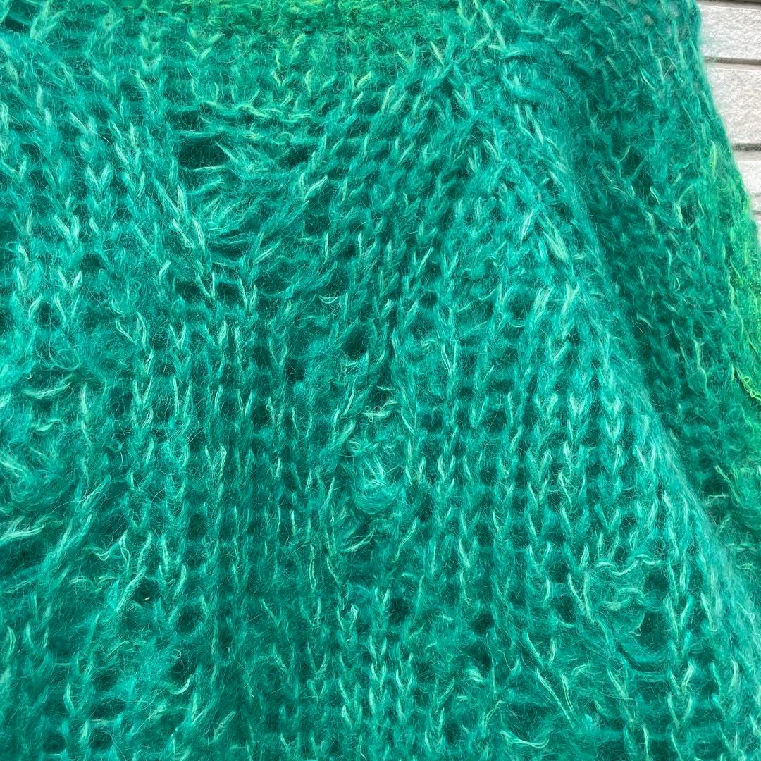 マルニ ニット セーター 46 グリーン モヘア マルニ ニット セーター 46 グリーン モヘア