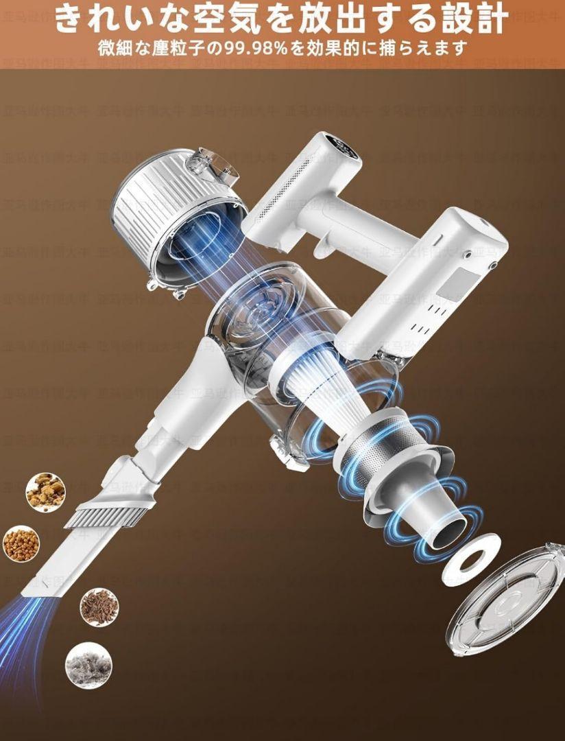最安値級価格 ❣️2025革新モデル❣️ 掃除機 コードレス 46000pa 強力 8in1 掃除機・クリーナー