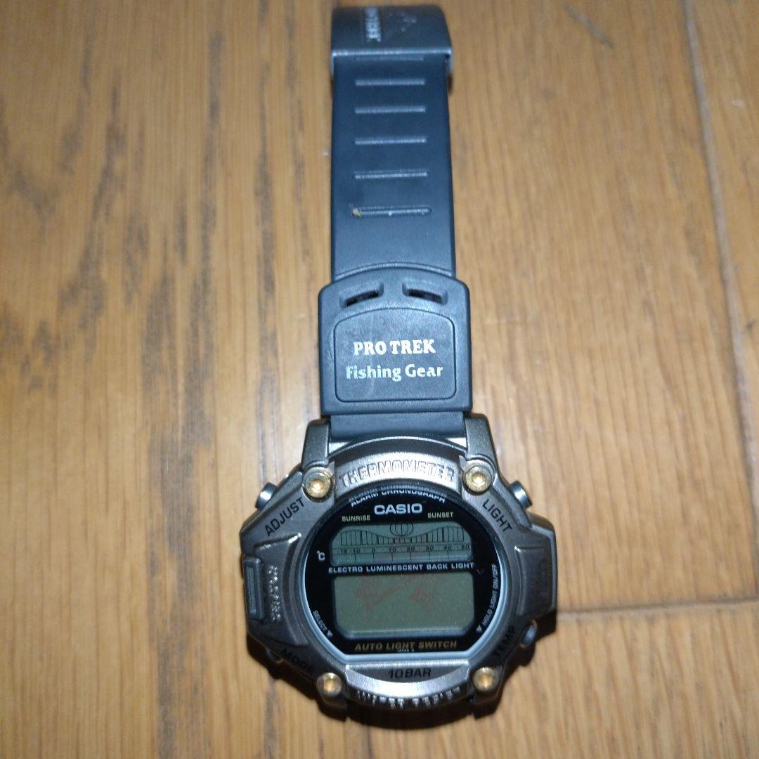 CASIO PRO TREK 釣り用デジタル腕時計