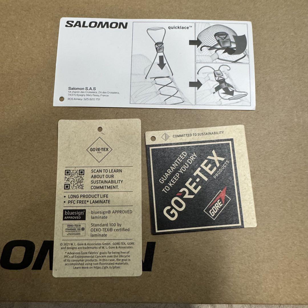 Salomon XT-6 ゴアテックス GORE-TEX 人気モデル 25.5