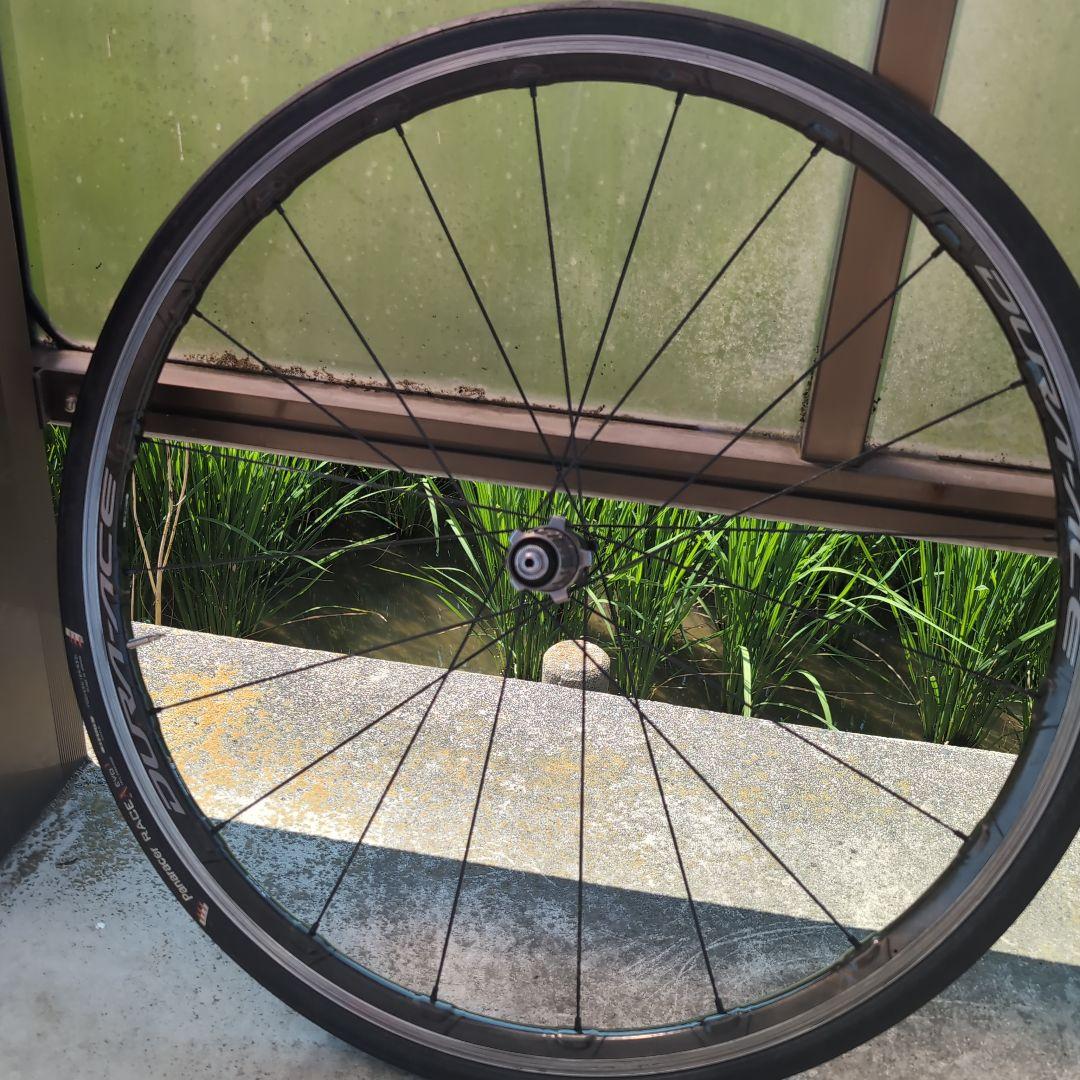 DURA-ACE wh-r9100 c24 クリンチャー　カーボンホイール Amazon | シマノ デュラエース WH-R9100-C24-CL クリンチャー
