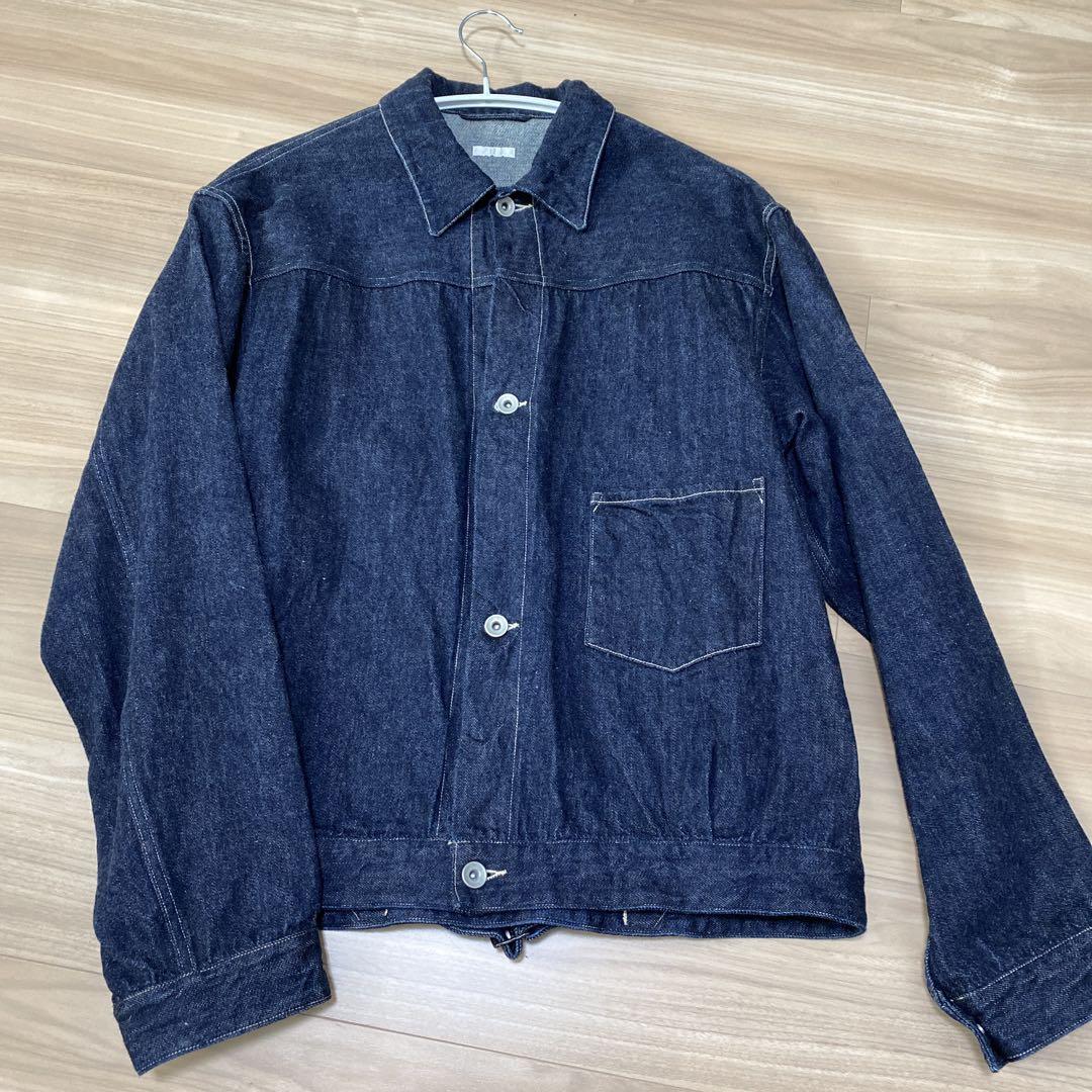 [極美品] 22AW COMOLI デニムジャケット サイズ3 ネイビー コモリ