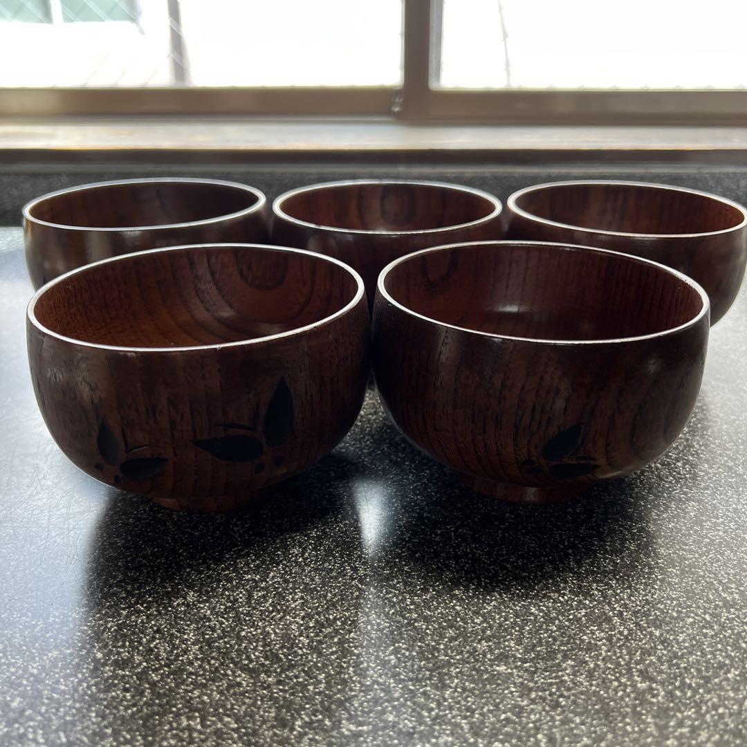 木製お椀未使用