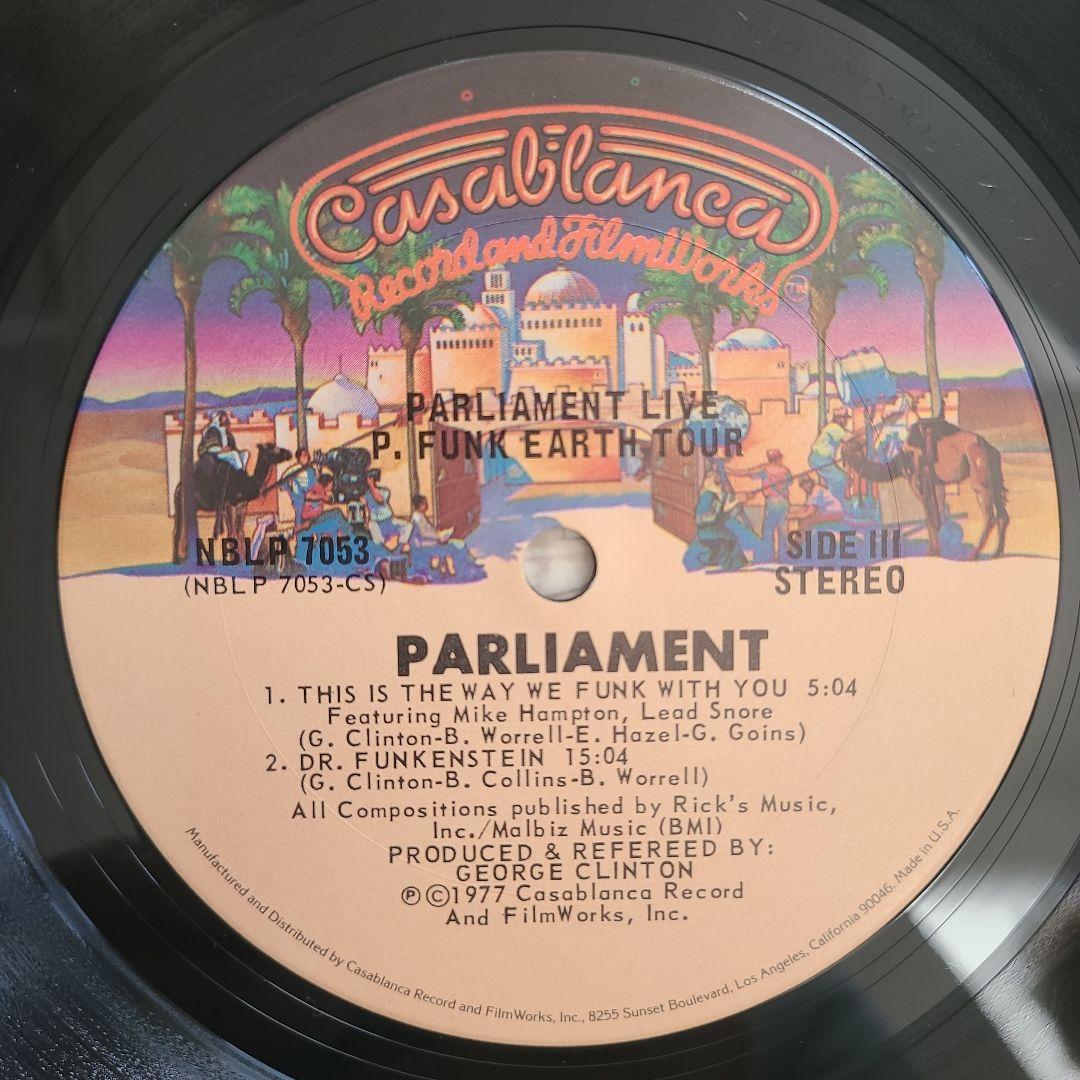 ★ＵＳオリジナル盤★『Ｐファンク・アース・ツアー』パーラメントＬＰ