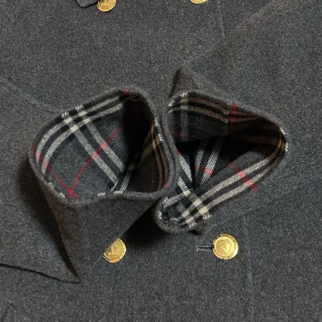 BURBERRY - 極美品✨バーバリー ダブルフェイス ウール カシミヤ