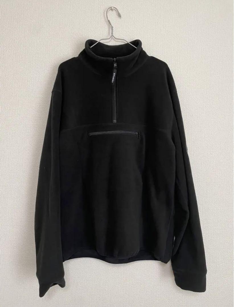 STUSSY ステューシー　ハーフジップフリーススウェット　入手困難