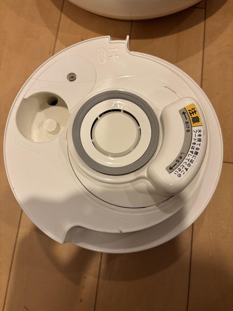 美品　±0  プラマイゼロ加湿器  ホワイト HumidifierVer.3 最高 の生活家電・空調 - ±0 プラマイゼロ加湿器 ホワイト
