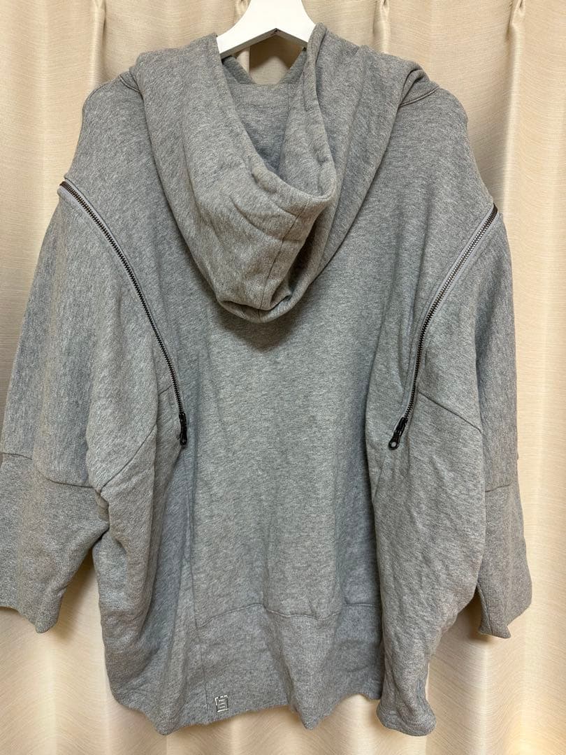 NAKAGAMI 2wayデザインパーカー NAKAGAMI 2wayデザインパーカー