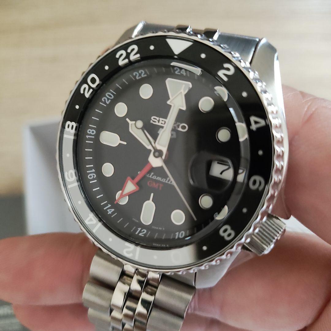 SEIKO5スポーツ GMT sbsc001 ssk001 画像13