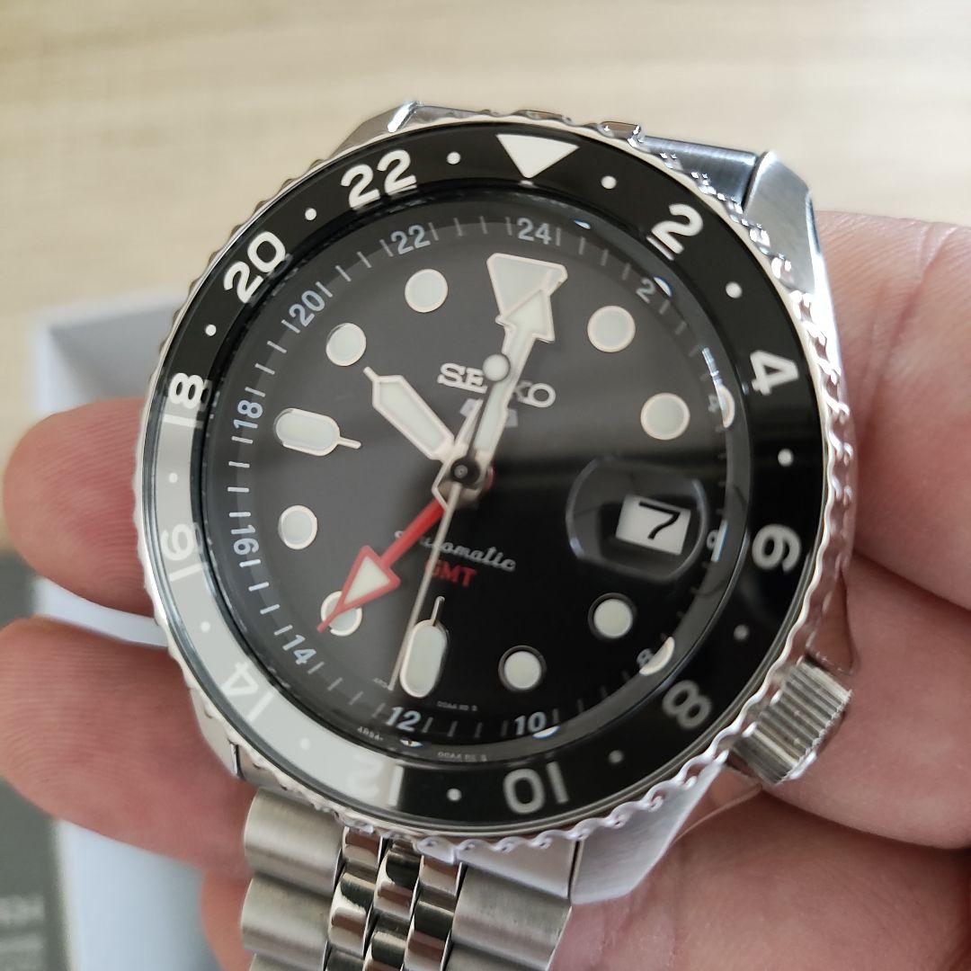 SEIKO5スポーツ GMT sbsc001 ssk001 画像14