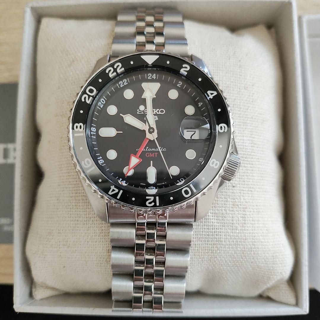SEIKO5スポーツ GMT sbsc001 ssk001 画像3