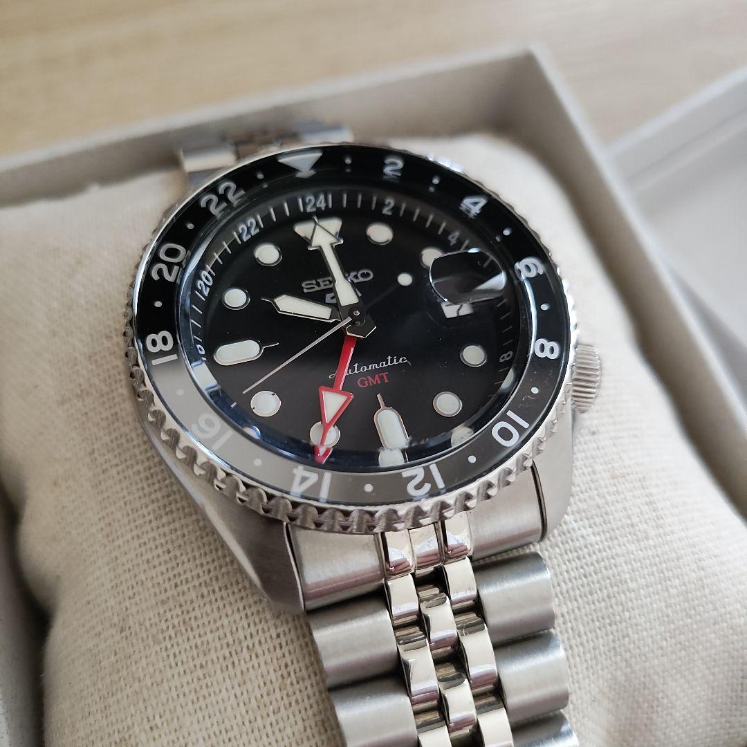 SEIKO5スポーツ GMT sbsc001 ssk001 画像4