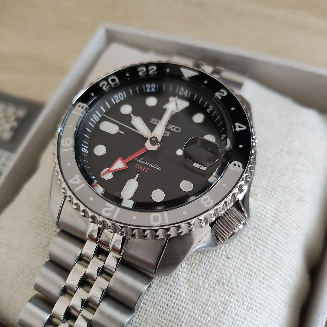 SEIKO5スポーツ GMT sbsc001 ssk001 画像5