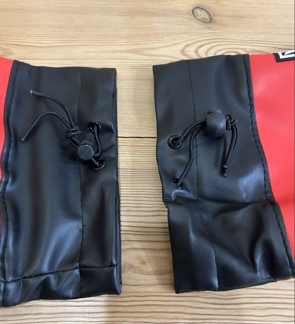 ジャッカル　JACKALL　パッカブルブーツ M 長靴　レッド