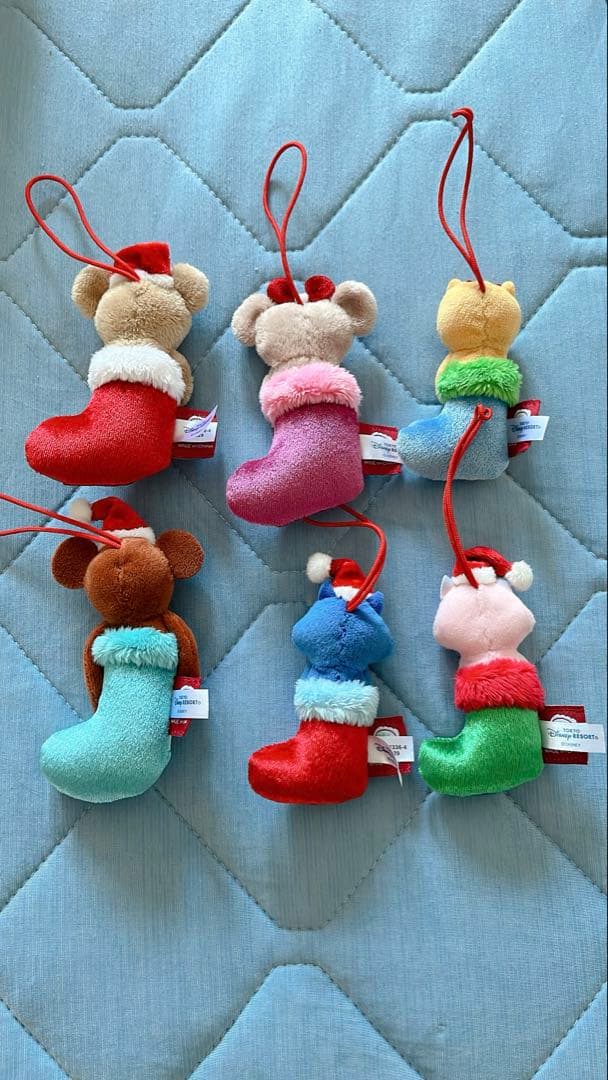 オーナメント　ダッフィー　ダッフィーフレンズ クリスマス ぬいぐるみ、セーター、ガーランド、オーナメント！東京