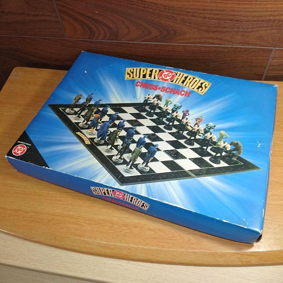 SUPER HEROES CHESS SCHACH スーパーヒーローズ チェス フィギュア