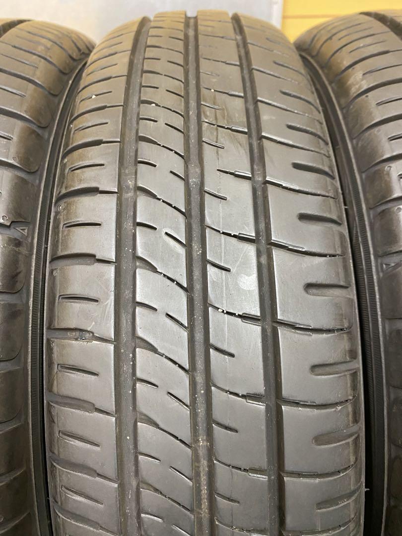 155/65R14夏タイヤ4本・軽四、軽自動車ゆ用ラジアル・バリ山　中古