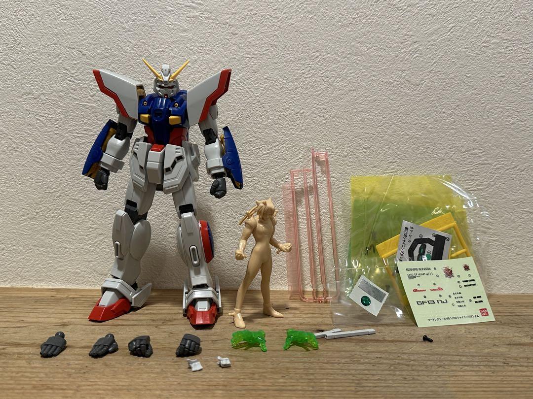 【組立済み】ガンプラ、MG、Gガンダム4体セット（まとめ売り）
