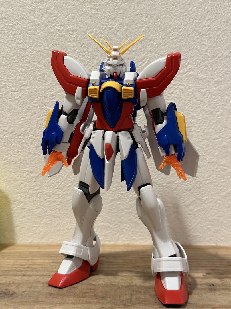 【組立済み】ガンプラ、MG、Gガンダム4体セット（まとめ売り）