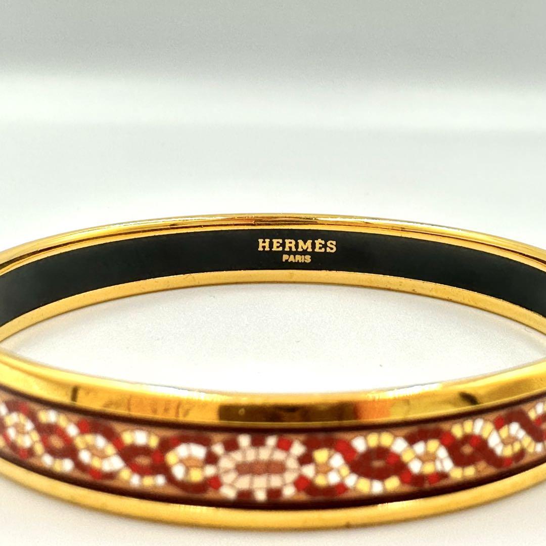 HERMES エルメス バングル ブレスレット エマイユ - メルカリ