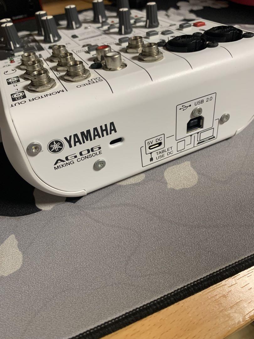 YAMAHA AG06 ミキシングコンソール - メルカリ