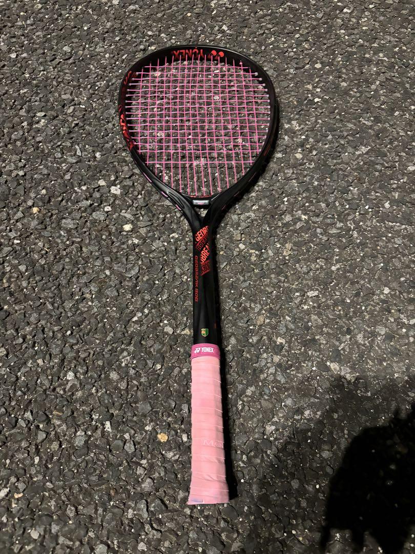 ジオブレイク80g YONEX 軟式用 黒/赤 ジオブレイク80g YONEX 軟式用 黒/赤