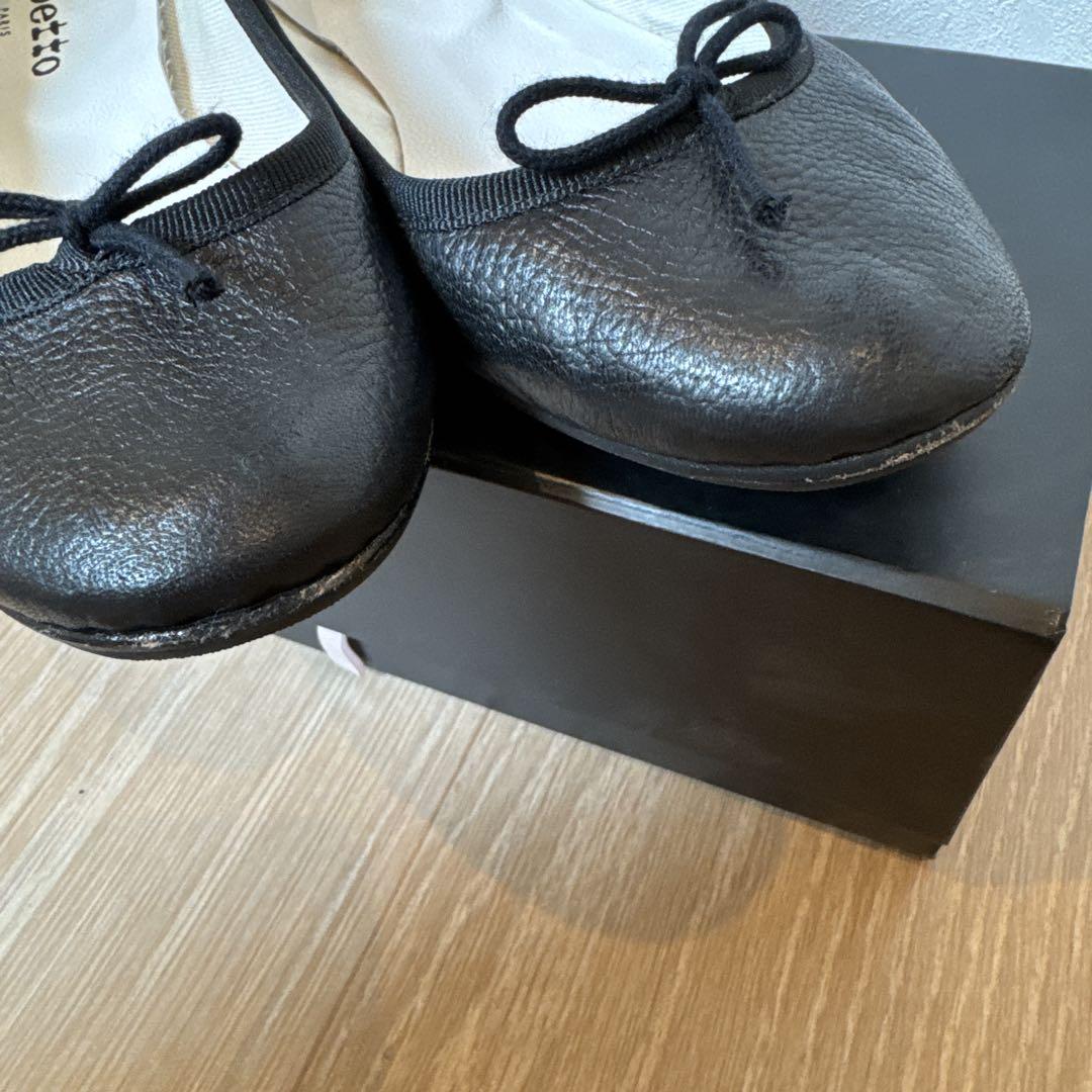 repetto レペット バレエシューズ 黒 38.5 - メルカリ