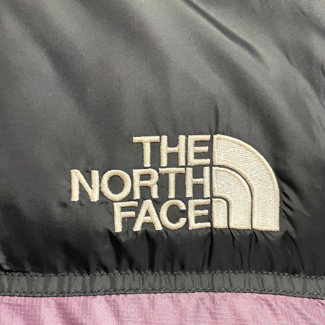 【THE NORTH FACE】ダウンベスト　700フィル　ノースフェイス　紫黒