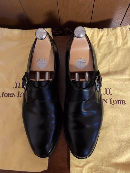ジョンロブ　John Lobb  モンクストラップ　黒