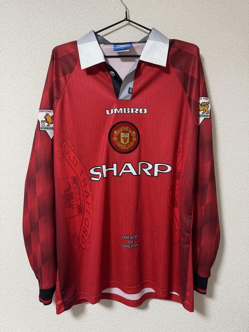 BECKHAM 7番 UMBRO シャツ 赤 長袖