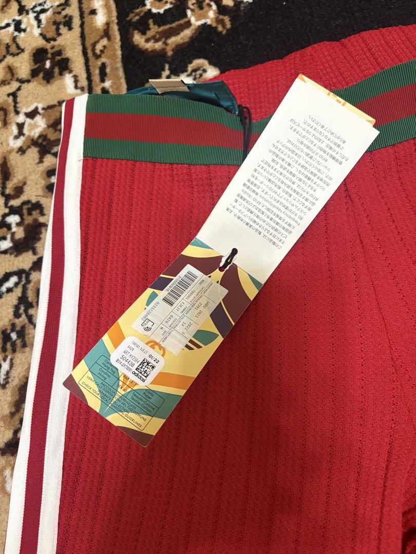 GUCCI アディダス コラボ レッドパンツ