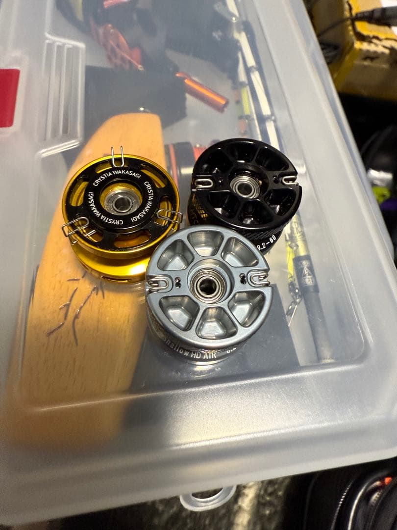 ABCDゴールド・シルバー・ブラッククリスティアAIRスプール