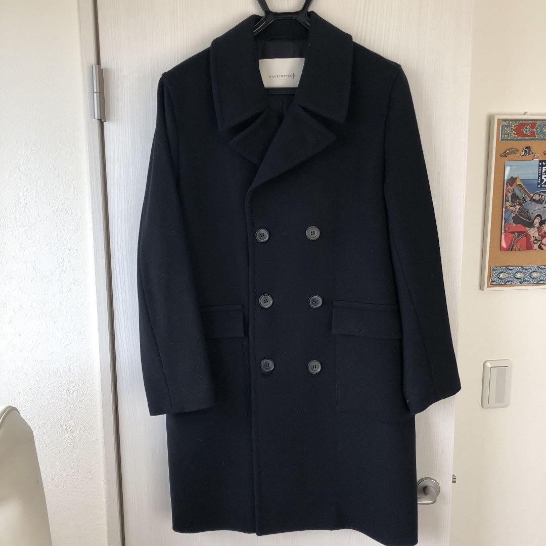 タイガーかきのたね様専用Mackintosh カシミヤ混コート 黒 size38