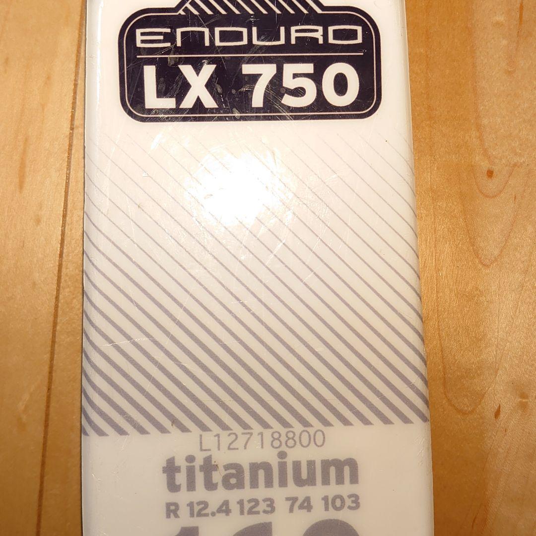 SALOMON ENDURO LX750 スキー板 160cm スキーストック付