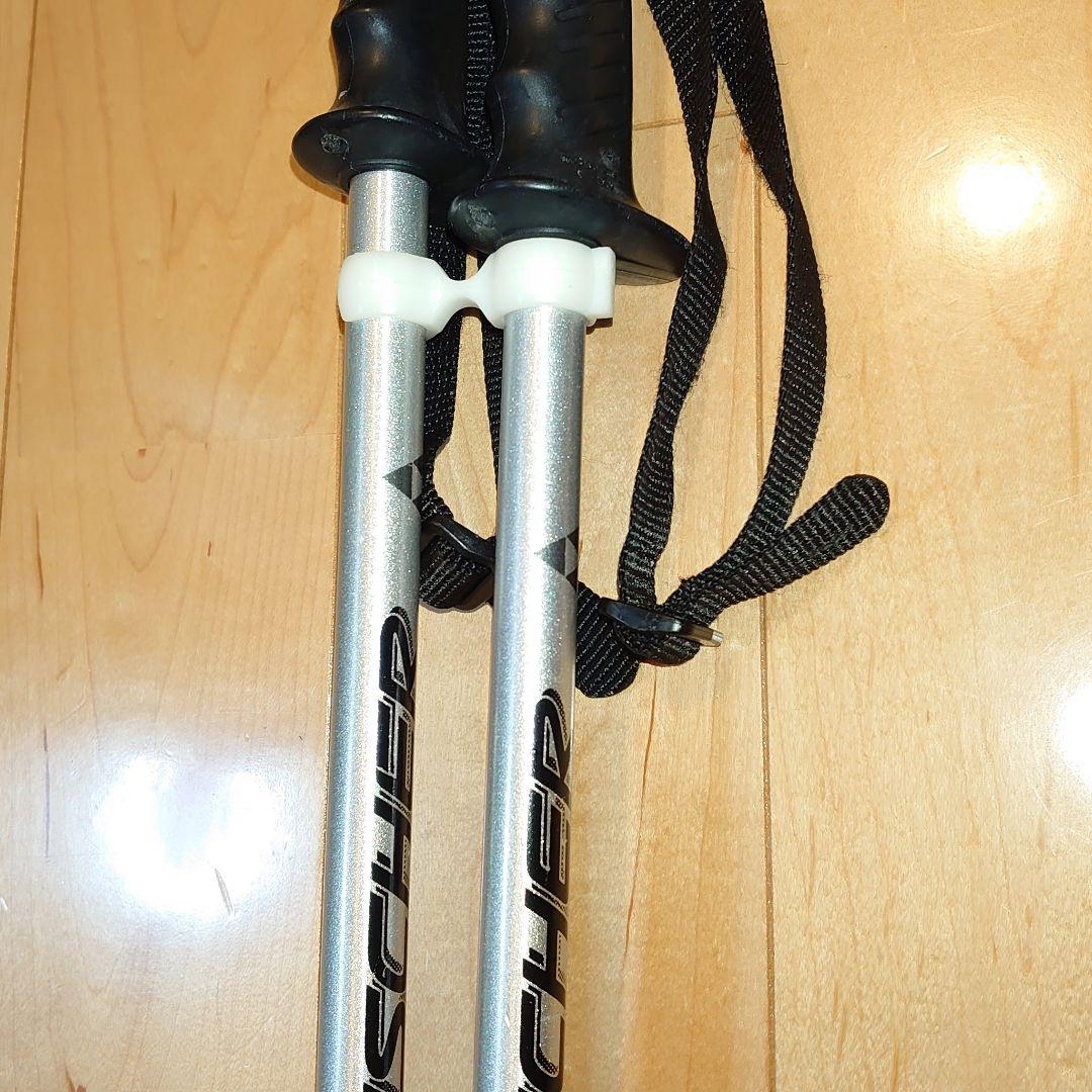 SALOMON ENDURO LX750 スキー板 160cm スキーストック付