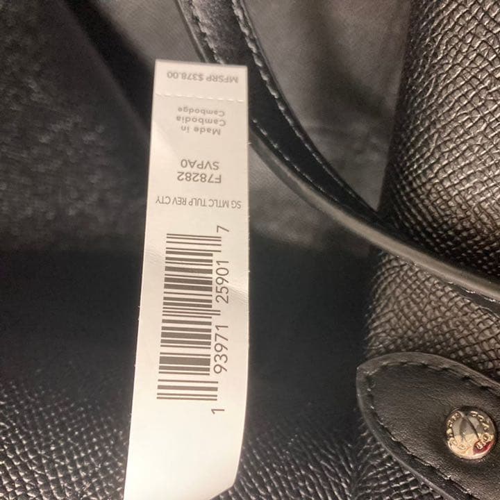 ❤️ 入手困難❗️ COACH トートバッグ 新品 未使用 黒 ブラック 即