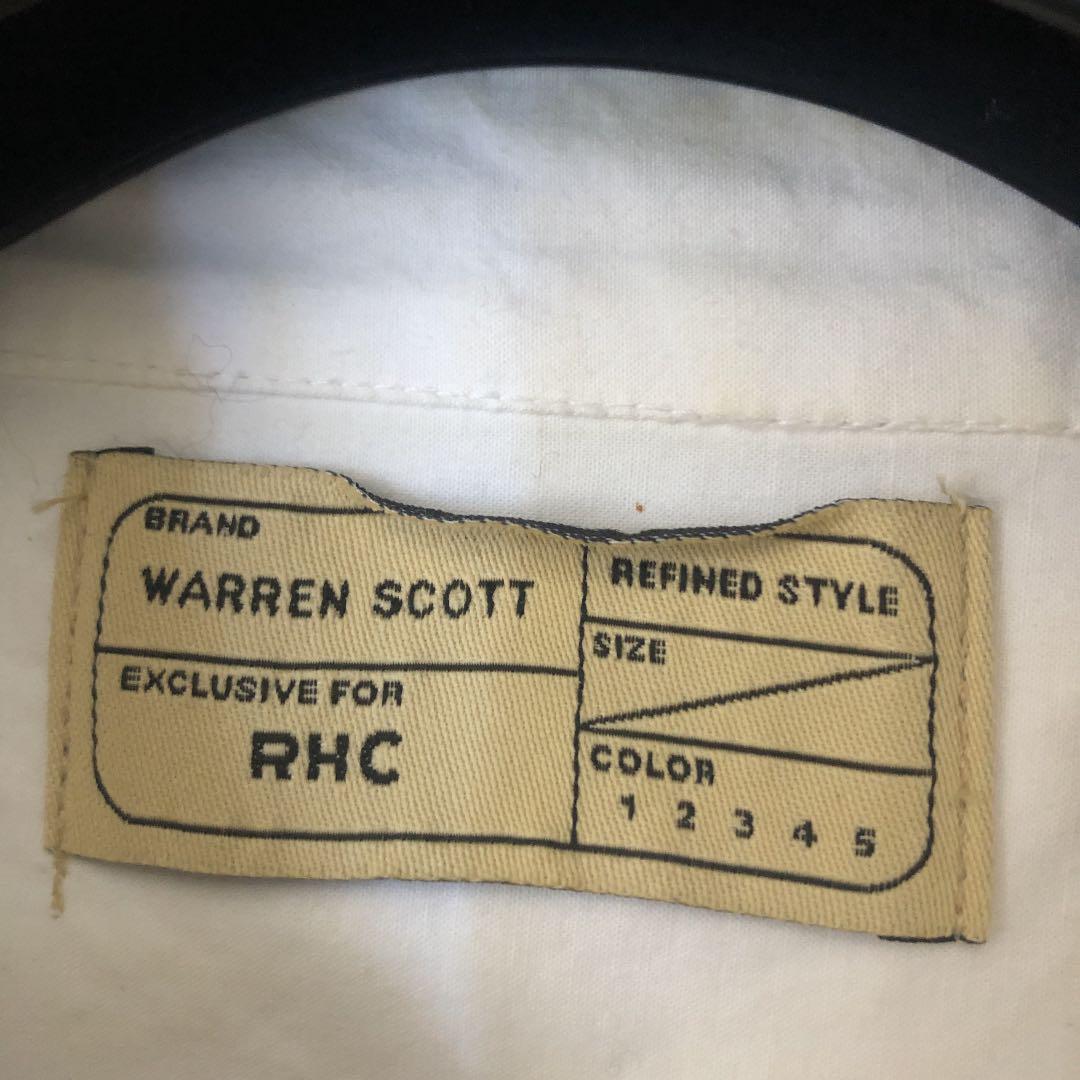 高品質お得 WARREN SCOTT for RHC シャツワンピース F2kIu-m25366312596 数量限定低価