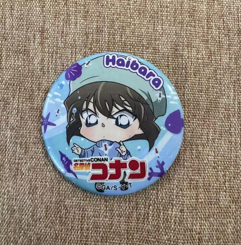 名探偵コナン 灰原哀 缶バッジ - メルカリ