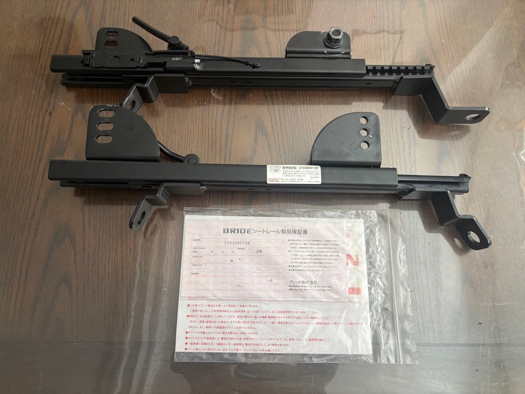 活動的な BRIDE ブリッド シートレール FGタイプ ホンダ EK9 適合BRI-DE 絶対にあなたの一番選択！