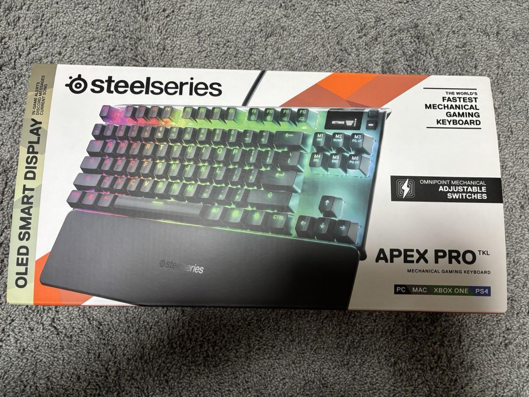 steelseries APEX PRO TKL 日本語配列 キーキャップ付き