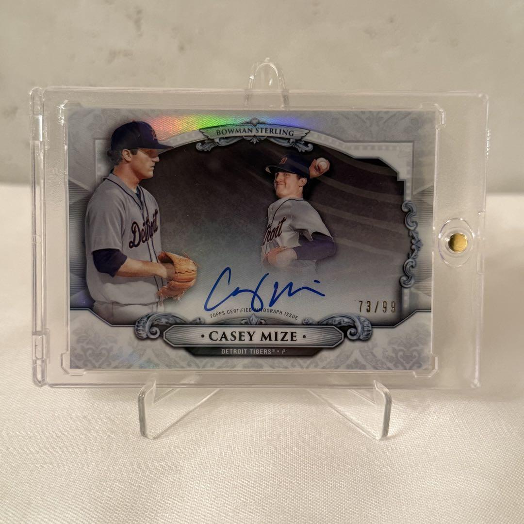 bowman CASEY MIZE ケイシーマイズ auto シリアル73/99