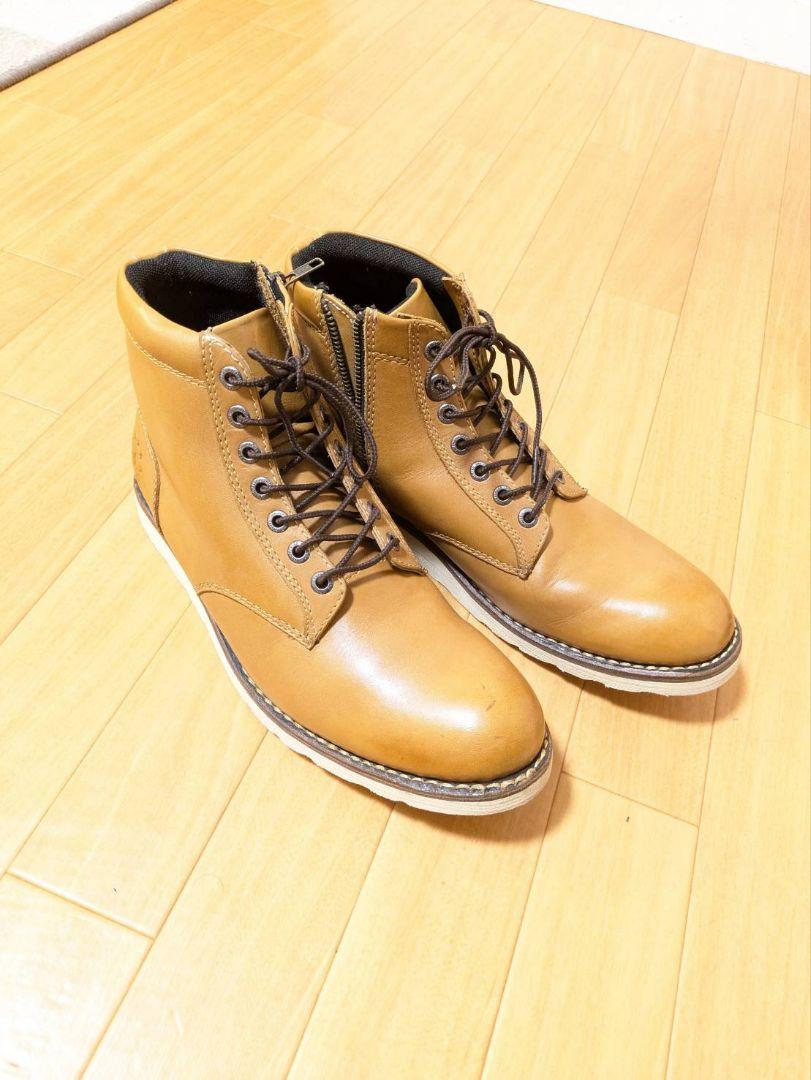 ALPHA INDUSTRIES サイドZIPミリタリーレザーブーツAF1944