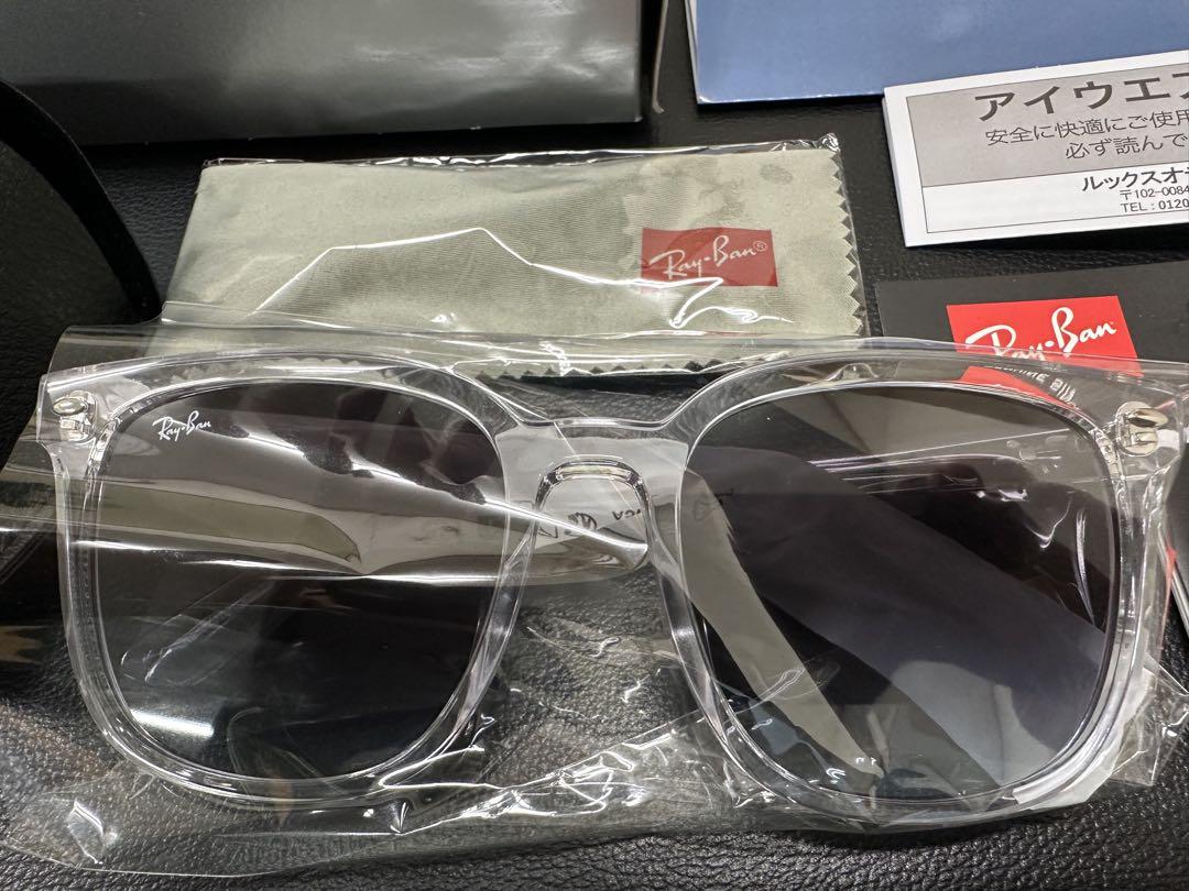 Ray-Ban RB4401Dサングラス クリアフレーム