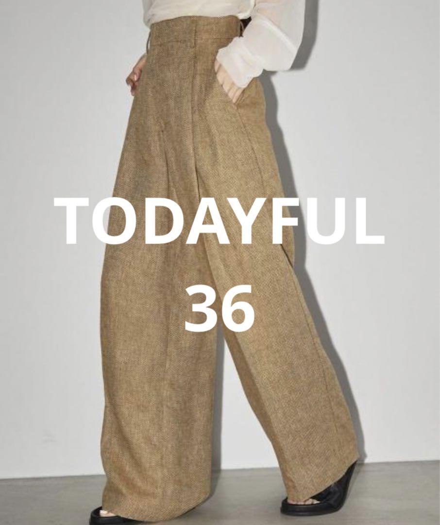 TODAYFUL ★ Tuck Linen Trousers